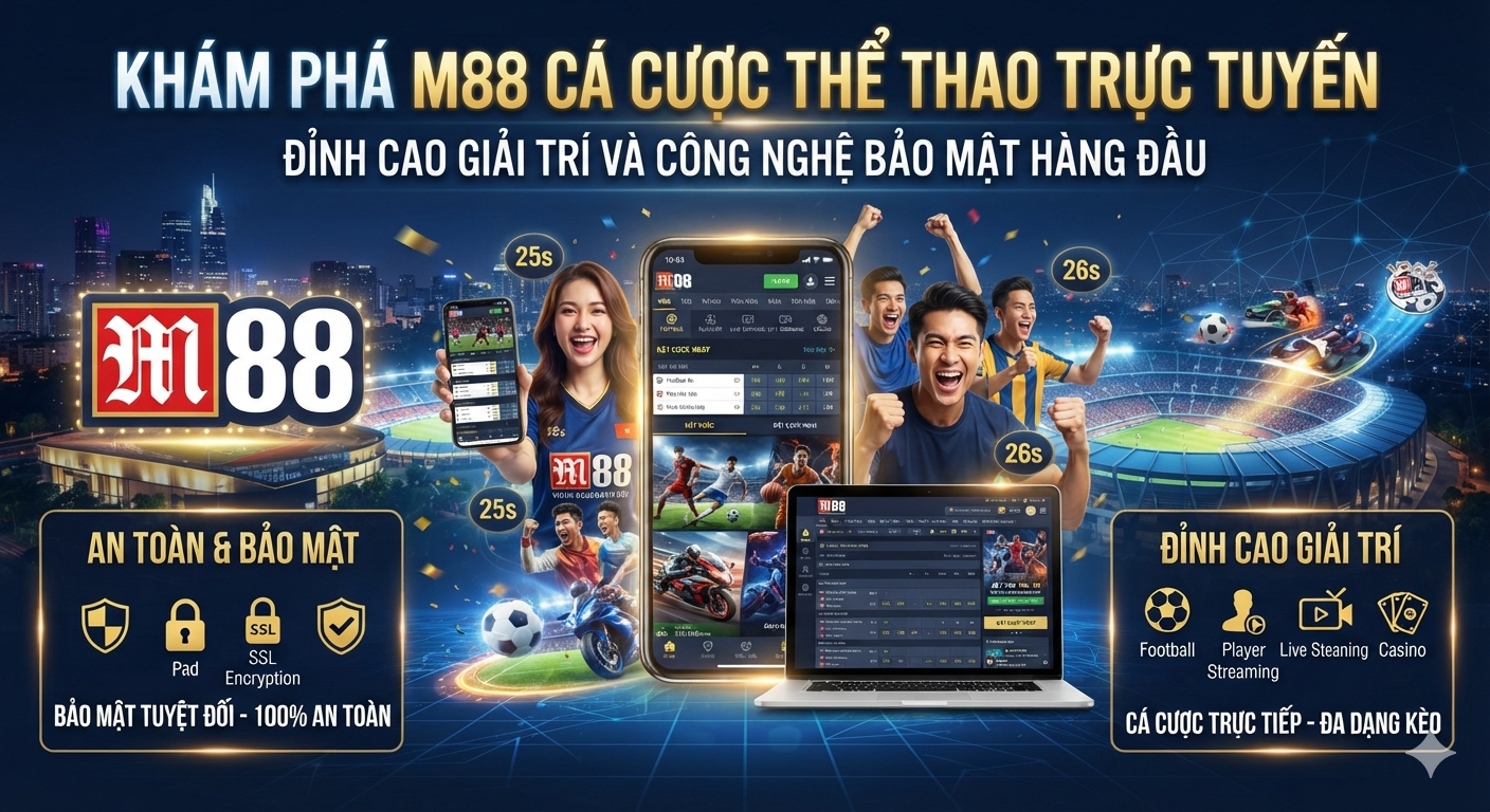m88 cá cược thể thao trực tuyến